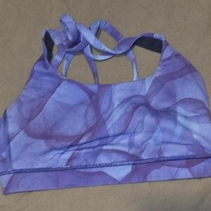 Purple Sports Bra